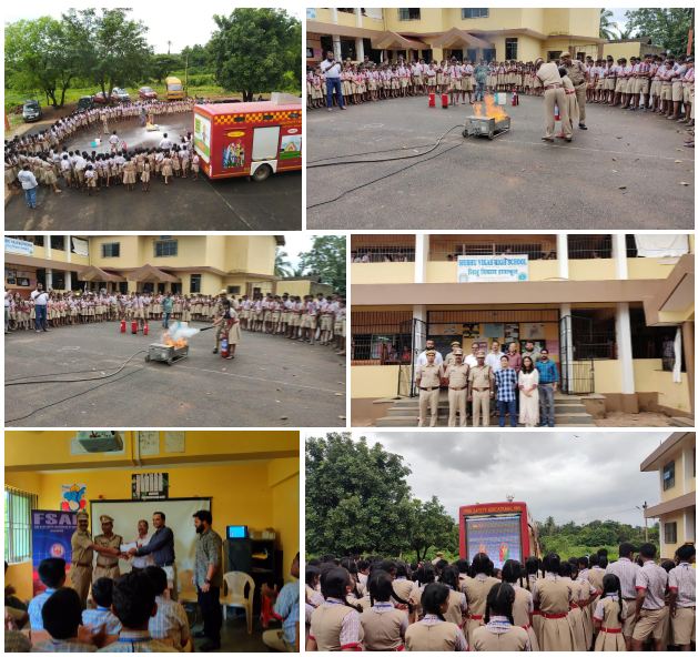 Fire Safety at Shishu Vikas High School, Shantinagar