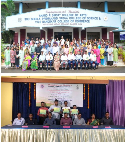 Two days workshop on Green Audit at DMC Mapusa