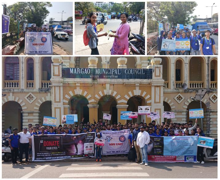 RALLY ON AWARENESS OF CORNEA EYE DONATION