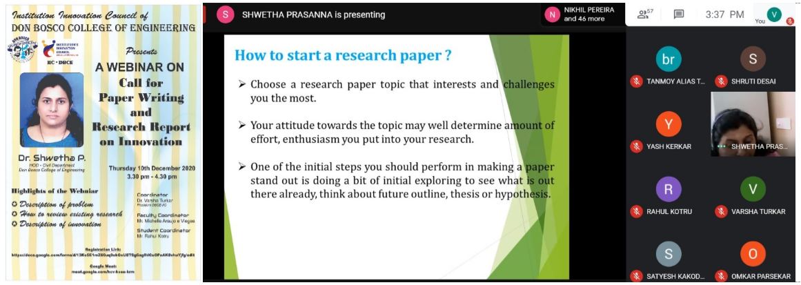 Call for Paper Writing and Research