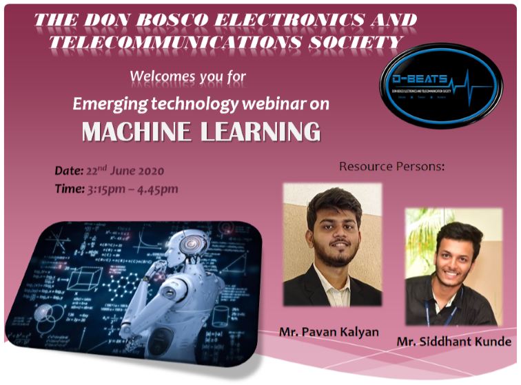 Webinar on Machine Learning 2