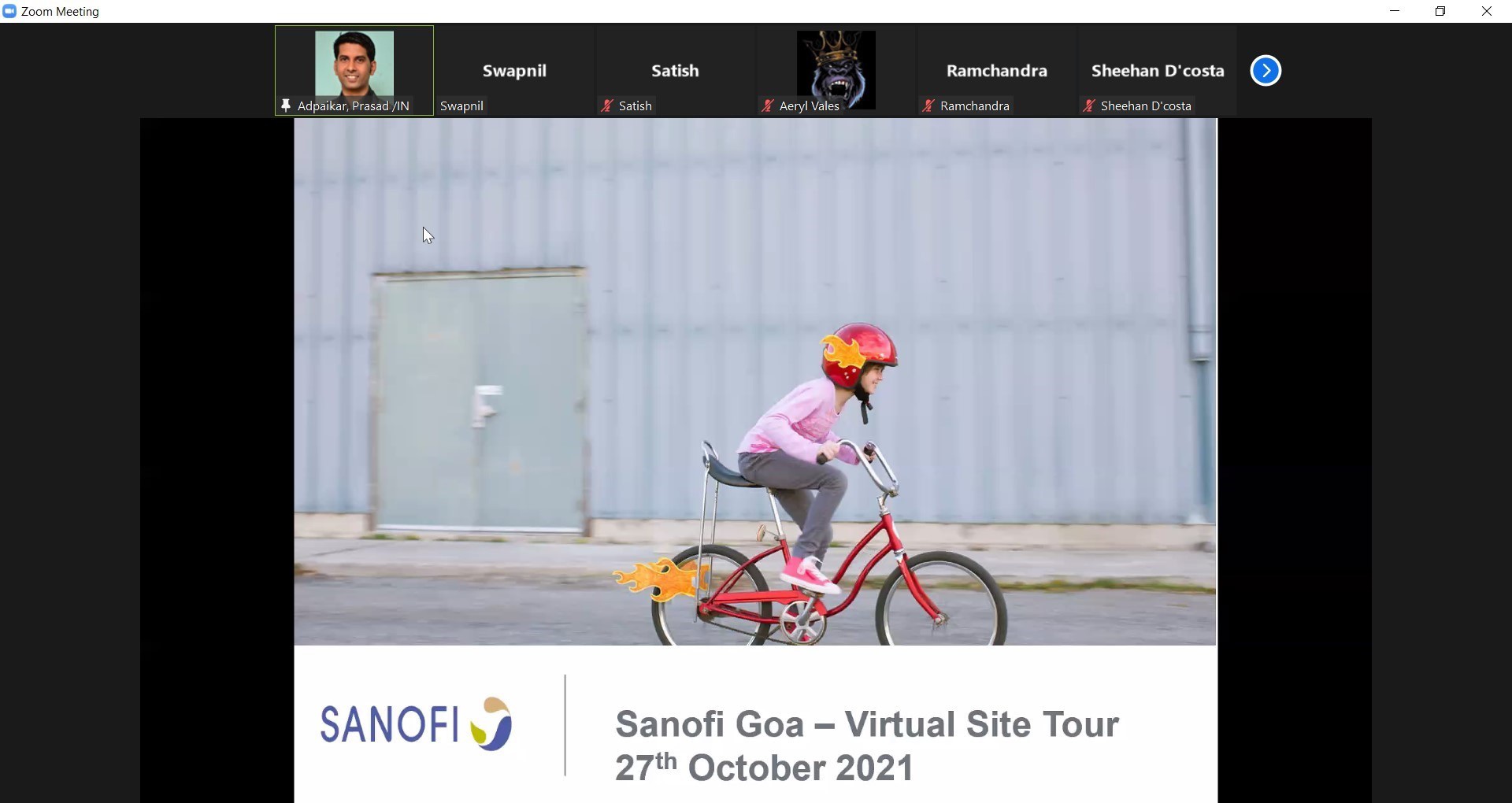 sanofi visit